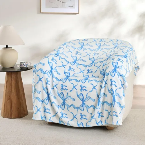 Vista 29 de Manta de Tiro de Piel Sintética Color Hueso para Sofá, Manta Suave y Esponjosa de Burbujas para Cama y Sofá, Manta Gruesa y Cálida de Felpa Difusa