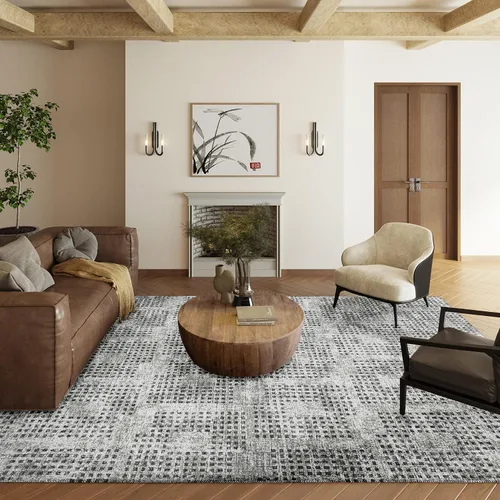 Vista 21 de Addison Rugs Eleanor AER31 - Alfombra beige de 1 pies 8 pulgadas x 2 pies 6 pulgadas, fácil de limpiar, lavable a máquina, no se desprende