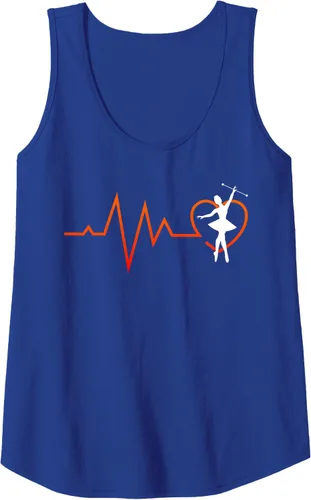 Vista 10 de Majorette Heartbeat - Camiseta sin mangas para gimnasia, Negro
