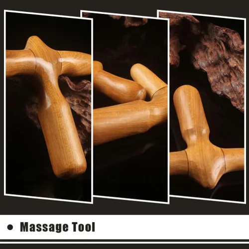 Vista 9 de Lurrose Herramientas de mano Herramientas de masaje tailandés de madera Masajeador Herramienta de punto de salud china Baoding Fitness Bolas