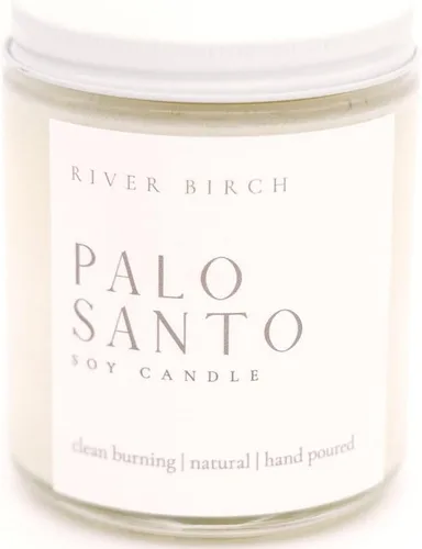 Vista 38 de River Birch Candles - Vela perfumada de almendra y miel Velas en tarro de ámbar de soja de primera calidad, totalmente naturales, no tóxicas, 8.5
