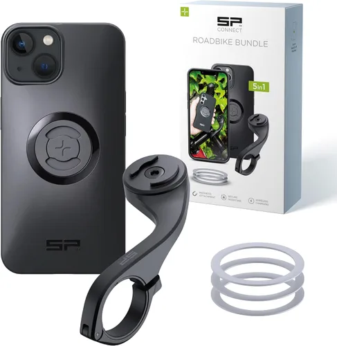 Vista 19 de SP CONNECT Paquete de bicicleta de carretera SPC+ Compatible con iPhone 11 Pro/XS/X Negro