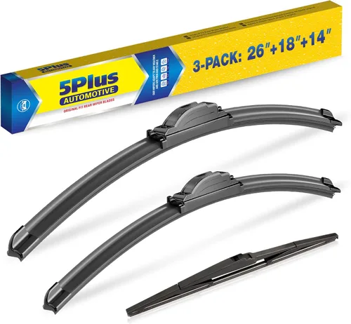 Vista 18 de 5 PLUS Escobillas Limpiaparabrisas de Repuesto de 13"+13" para Jeep Wrangler TJ 1997 1998 1999 2000 2001 2002 2003 2004 2005 2006 Calidad Original