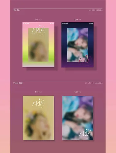 Vista 4 de GFRIEND YERIN ARIA 1st Mini Album ( NIGHT Ver. ) ( Incl. CD+Photo Book+Photo Card+Film Photo Card+Post Card+Fan+ID Photo ) K-POP SEALAD