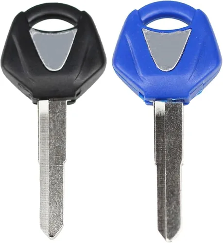 Vista 6 de Llave duplicada de repuesto para motocicleta en blanco sin cortar para Y-amaha YZF R1 R6 R6S FZ6 FZ6S FZ6N FZ1N FZ1S XJR1300 1998-2010