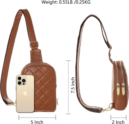 Vista 2 de INICAT Riñoneras para mujer, riñoneras de moda, bolsa pequeña con correa ajustable para viajes y deportes