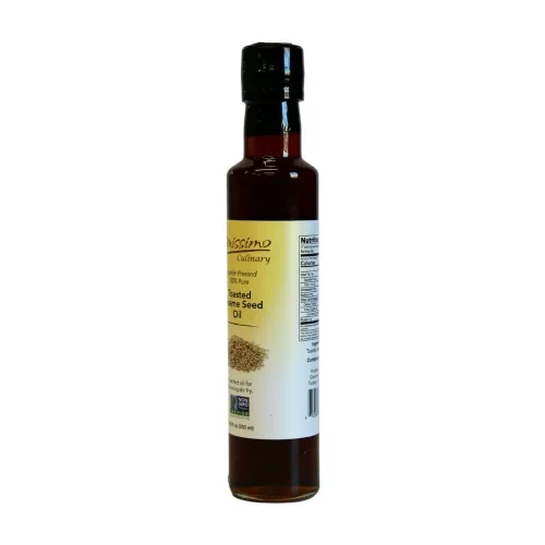 Vista 3 de Benissimo Aceite de semilla de sésamo tostado, 8.45 onzas líquidas, 6 por caja.