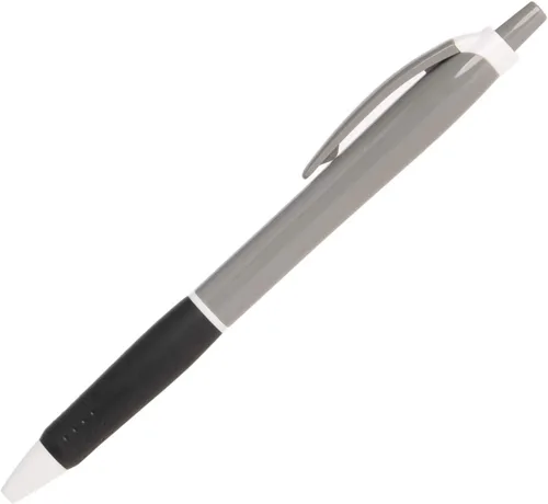Vista 2 de Simply Genius Bolígrafos retráctiles, paquete de 100 unidades, tinta negra, gris y negro, punta media de 0.039 pulgadas, bolígrafos a granel