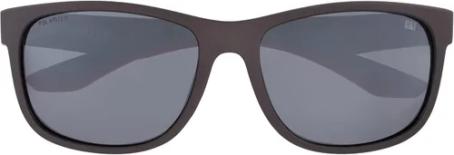 Vista 2 de Caterpillar Cts-8011 - Gafas de sol cuadradas para hombre, Goma gris mate, 59 mm