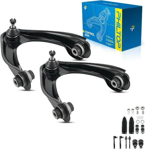 Vista 106 de PHILTOP 6 piezas de brazo de control delantero inferior con barra estabilizadora de rótula para Nissan Rogue 2014-2020 Rogue Sport 2017-2022 Qashqai