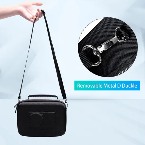 Vista 5 de XANAD Funda rígida para cámara Sony Alpha ZV-E10 / ZV-1 / ZV-1F / ZV-1 II Vlogging con kit de accesorios Vlogger trípode (GP-VPT2 BT) y micrófono