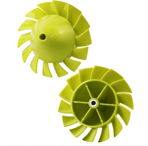 Vista 6 de Paquete de 2 ventiladores Alocs de repuesto para Ryobi - 18V One+ P2108 y P21081 soplador de hojas inalámbrico, parte # 529437004 reemplaza