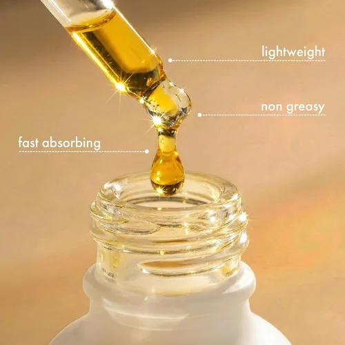 Vista 7 de Admire My Skin Aceite de vitamina C Gua Sha para la cara, aceite facial orgánico para una piel brillante con aceites de argán y rosa mosqueta