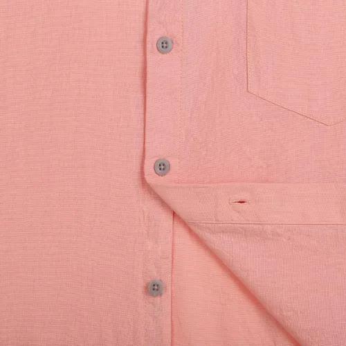 Vista 5 de COEVALS CLUB Mens Linen Beach Summer Casual Button Down Shirt Short Sleeve Shirt