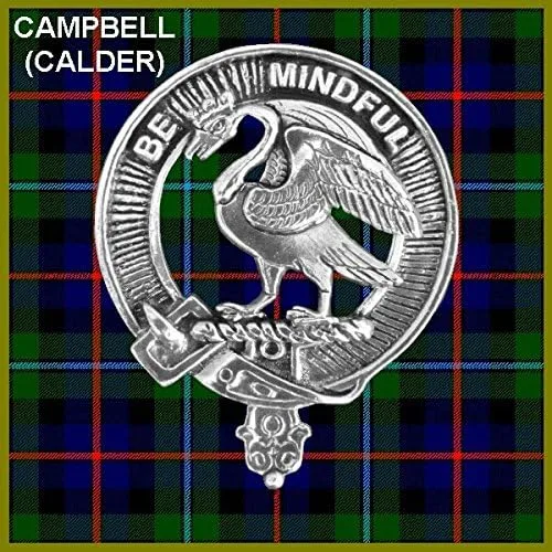 Vista 3 de Campbell (Calder) Scottish Clan Crest Badge Sporran