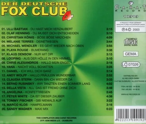 Vista 2 de El Deutsche Fox Club Vol. 36 ES