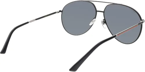 Vista 5 de Gucci Gafas de sol Gg0832s 2520in para hombre Negro Gris Gunmetal