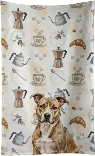 Vista 23 de Caroline's Treasures Afghan Hound - Toalla de cocina para barra de café, terciopelo frontal y lazo de algodón, lavable a máquina Sabueso afgano