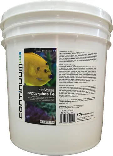 Vista 3 de Continuum Aquatics ACO30666 Suplemento de agua de fosfato de arrecife para acuario, 2.6 libras (QCPFE1200)