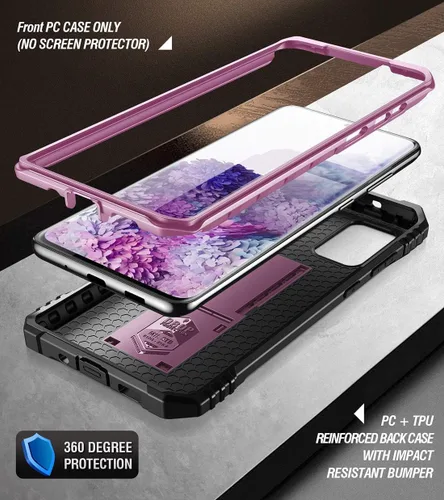Vista 3 de Poetic Revolution Series - Funda para Samsung Galaxy S20 Plus/Galaxy S20+, cuerpo completo, resistente, de doble capa, a prueba de golpes