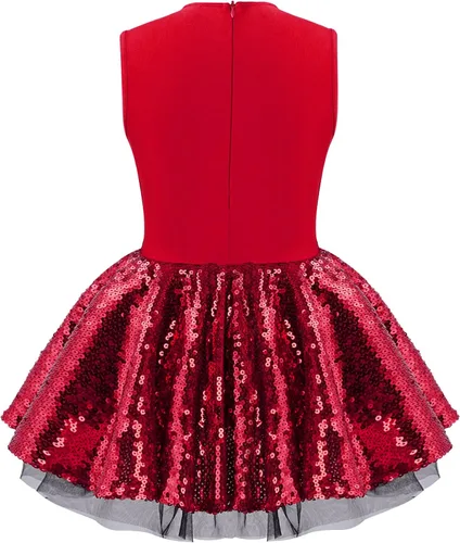 Vista 2 de Moily Vestido de tutú de lujo para niñas con hombros descubiertos y sombrero steampunk