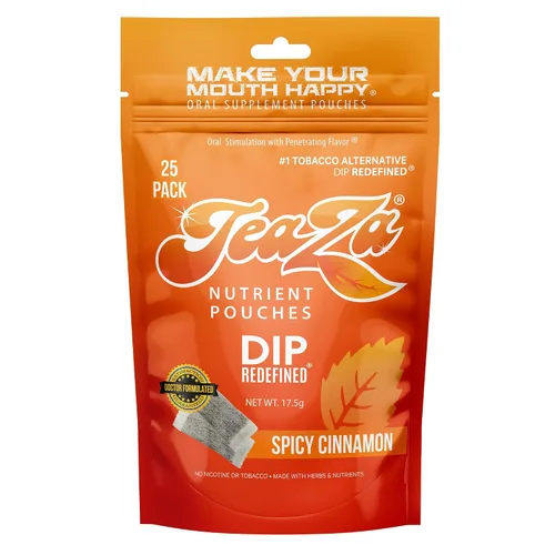 Vista 17 de Teaza Bangin' - Bolsas energéticas de hierbas alternativas al tabaco sin nicotina, bolsas de inmersión saludables para tabaco, sabor prémium a
