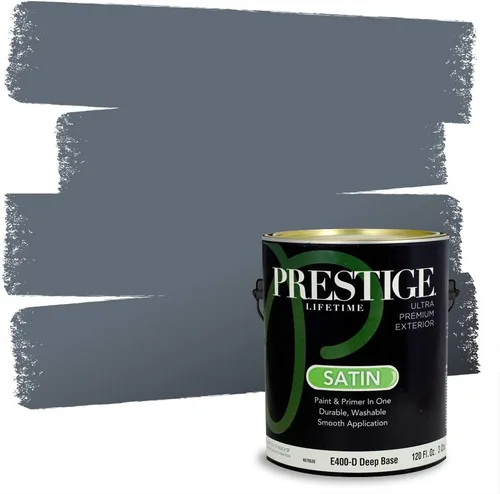 Vista 95 de Prestige Paints - 2 en 1, pintura base y pintura de exterior, E100-N-SW6988