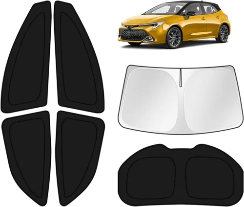 Vista 34 de KUST - Parasol plegable para parabrisas para BMW X1 E84, accesorios 2011 2012 2013 2014 2015, protector de visera de sol ajustable que bloquea