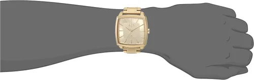 Vista 2 de UnX Armani Intercambio Vestido reloj, talla única , Dorado