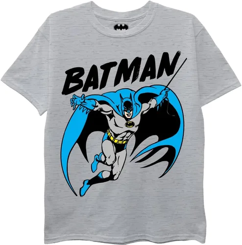 Vista 2 de DC Comics Batman, Superman, Justice League - Paquete de 3 camisetas para niños, paquete de 3 camisetas