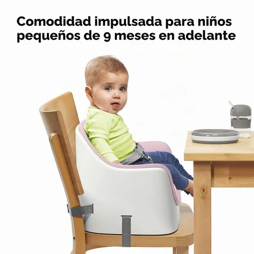 Vista 2 de OXO Tot – Nido Asiento Alzador con correas - Blossom