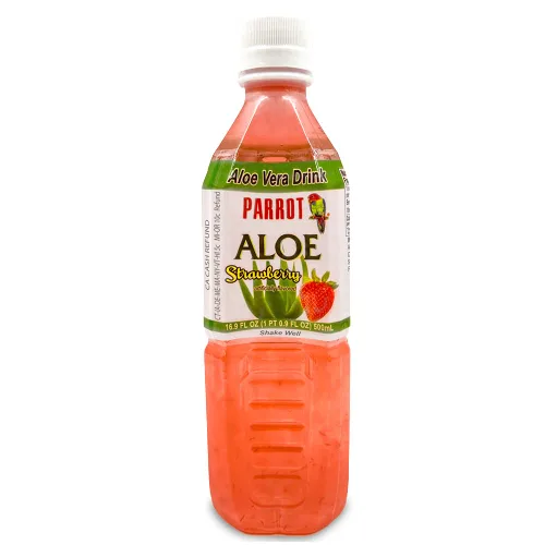 Vista 9 de Parrot Marca Aloe Vera Jugo Bebida Sabor Coco 16.9 fl oz 16.9 oz (Paquete de 10)