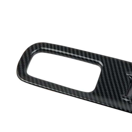 Vista 2 de Cubierta de fibra de carbono para panel de interruptor de elevación de ventana para GMC Terrain 2018-2024