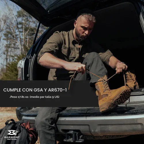 Vista 5 de GARMONT Botas de combate TACTICAL T8 NFS 670 Suede