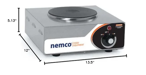 Vista 2 de Nemco (6310-1) Placa caliente de 12 pulgadas