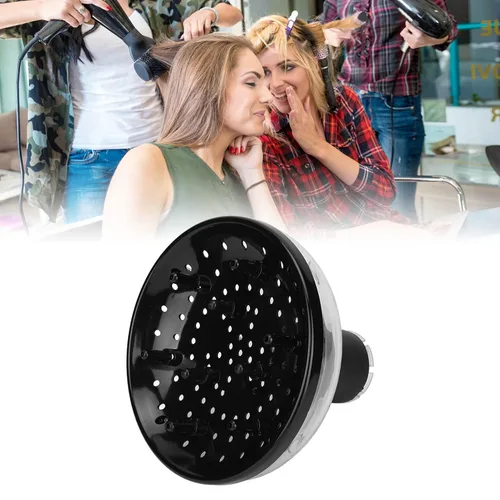 Vista 4 de Difusor de secador de pelo, accesorio difusor de pelo, secador de pelo, difusor universal de pelo adaptable para secadores de pelo para salón