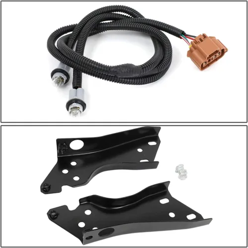 Vista 6 de DNA MOTORING Parachoques trasero escalonado con luces de placa de matrícula compatible con 99-06 Silverado Sierra 1500/99-04 Silverado Sierra 2500