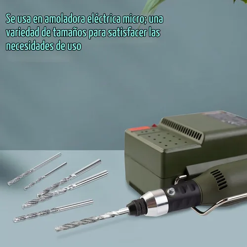 Vista 6 de Honoson Juego de 20 brocas de diamante para piedra con punta de torsión, broca de perforación pesada de micro conjunto para vidrio, baldosas