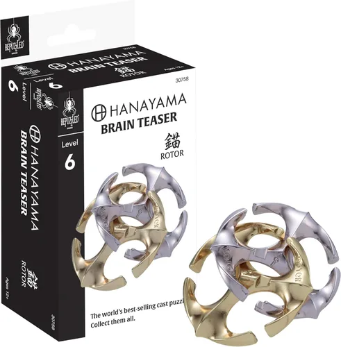 Vista 17 de Rompecabezas de metal fundido para el cerebro Equa Hanayama (nivel 6)