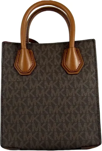 Vista 2 de Michael Kors Mercer - Bolso bandolera de cuero granulado extra pequeño
