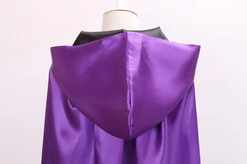 Vista 7 de Makroyl Capa reversible unisex con capucha para Navidad, Halloween, fiesta, vampiros, disfraces de cosplay