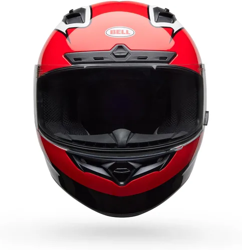 Vista 2 de Bell Cascos Qualifier DLX MIPS - Rojo/Blanco Tarmac, M