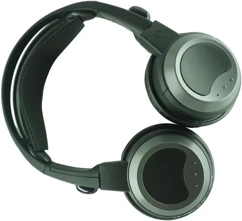 Vista 2 de Auriculares IR Wireles de 2 canales para Toyota Sienna XLE/Land Cruiser Prado/Land Cruiser Prado Asiento Trasero Reposacabezas DVD Sistema