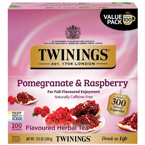 Vista 76 de Twinings Bolsas de té negro Blackcurrant Breeze envueltas individualmente, 20 unidades (paquete de 1), dulce, sabor picante, con cafeína, disfruta