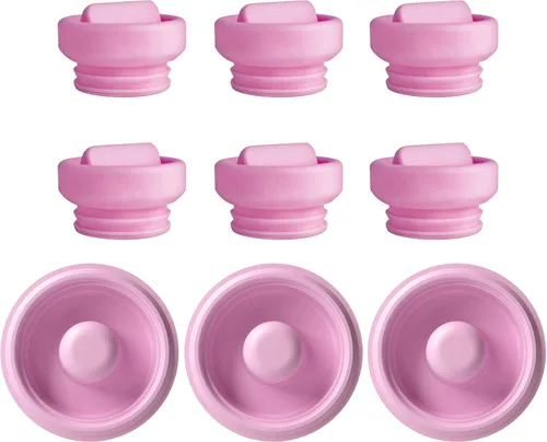 Vista 10 de Paquete de 3 sellos de bomba compatibles con extractor de leche Elvie Stride, diafragma Elvie Stride, membrana de silicona, para almacenamiento