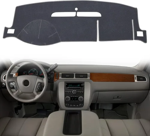 Vista 7 de Cubierta de tablero para Chevy Chevrolet Tahoe Suburban 2007-2014 Beige
