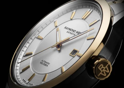 Vista 2 de RAYMOND WEIL Reloj automático (modelo 2731-STP-65001), color plateado, Plateado, Reloj automático