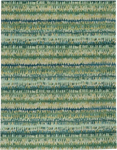Vista 14 de Dash & Albert Paint Chip Hand Micro Hooked Wool Rug, 2' X 3', Bark Abstract