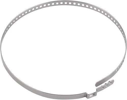 Vista 5 de Kit de abrazaderas de arranque de eje CV universal ajustable de acero inoxidable, abrazadera de bota CV 30 piezas