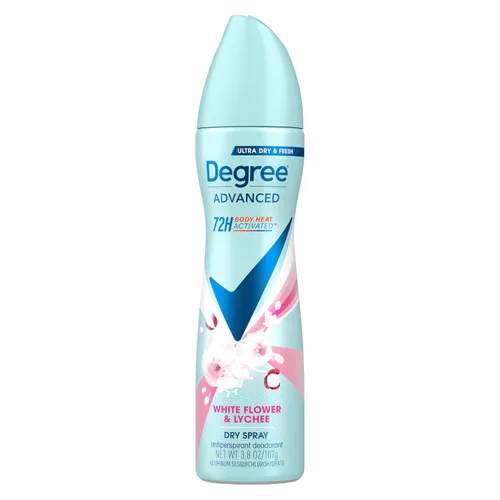 Vista 20 de Degree Desodorante antitranspirante avanzado en espray seco, paquete de 3